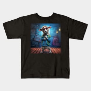 Rapping Sheep Kids T-Shirt